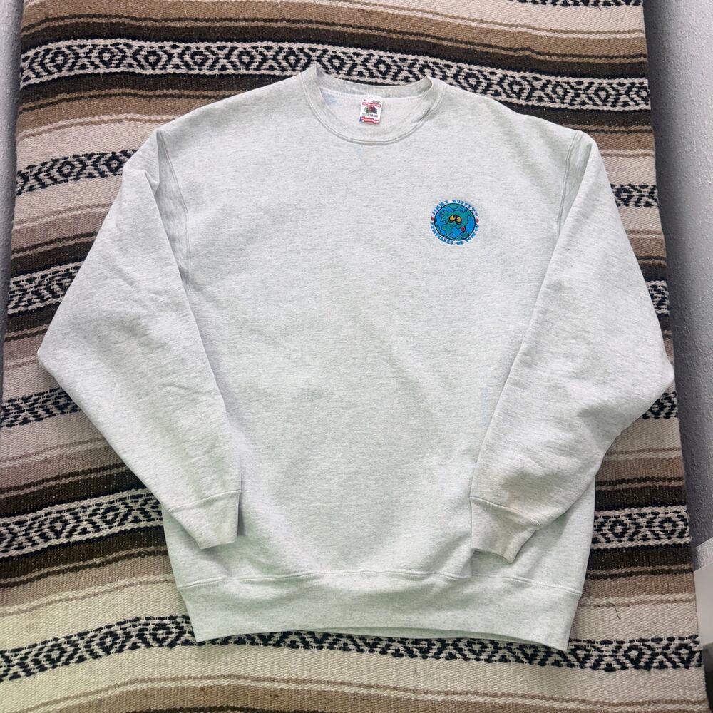 Vintage 1994 Jimmy Buffett Fruitcakes on Tour Gray Crewneck Sweatshirt Sz XL VTG